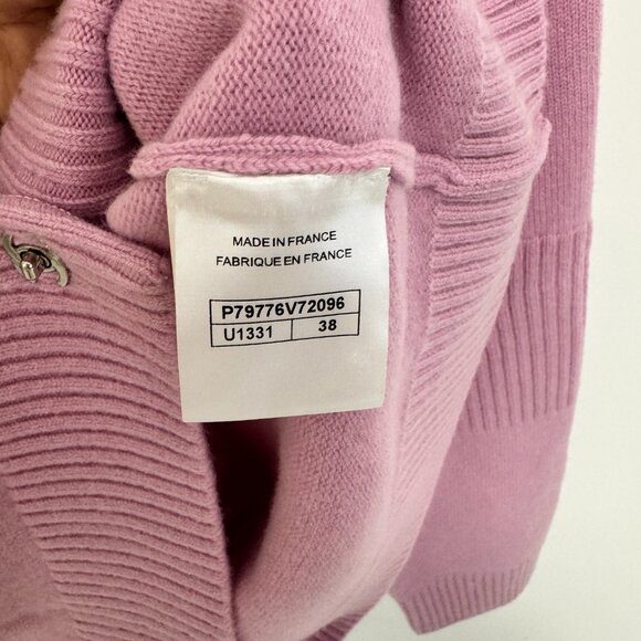 Chanel Pink Cardigan Size 38 - Picture 10 of 10